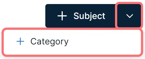 Add subject group dropdown