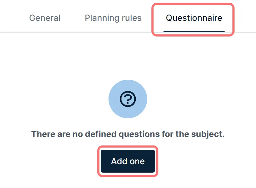 Questionnaire editor